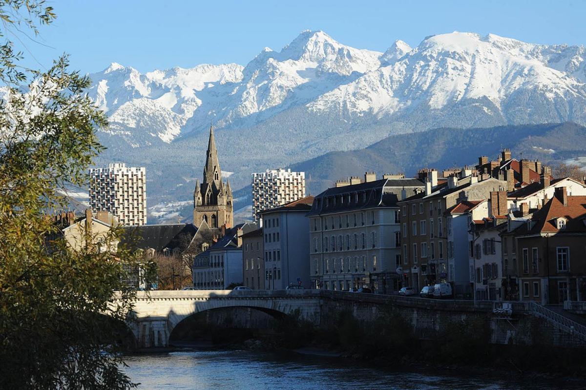 R'Apparts Studio Cocooning Vegetal Grenoble Exteriör bild